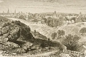 Overall View Of Salem Massachusetts In 1870S. From American Pictures Drawn With Pen And Pencil By Rev Samuel Manning Overall View Of Salem Massachusetts In 1870S. From American Pictures Drawn With Pen And Pencil By Rev Samuel Manning