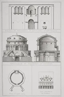 Palace And Mausoleum Of Theodoric At Ravenna Italy From Agincourt's History Of Art By Its Monuments Palace And Mausoleum Of Theodoric At Ravenna Italy From Agincourt's History Of Art By Its Monuments