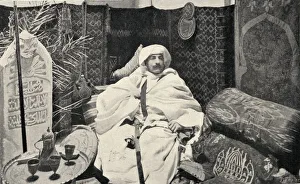 Pierre Loti In His Study 1850-1923. French Author. From The Book The International Library Of Famous Literature Pierre Loti In His Study 1850-1923. French Author. From The Book The International Library Of Famous Literature