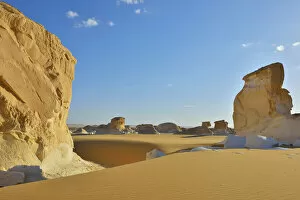 African Places And Things Collection: Rock Formations in White Desert, Libyan Desert, Sahara Desert, New Valley Governorate, Egypt