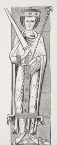 Royal Costume From A Miniature In A Manuscript Of The Twelfth Century Royal Costume From A Miniature In A Manuscript Of The Twelfth Century