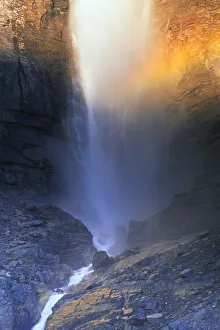 A Scenic Waterfall, Takakkaw Falls, Yoho National Park, British Columbia A Scenic Waterfall, Takakkaw Falls, Yoho National Park, British Columbia