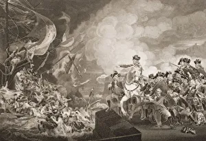 The Siege Of Gibraltar, 1782. Engraved By G. Stodart Painted By J.S.Copley The Siege Of Gibraltar, 1782. Engraved By G. Stodart Painted By J.S.Copley