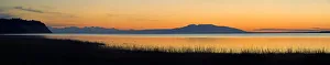 Sunset Over Mount Susitna *Sleeping Lady* Across Knik Arm Southcentral Alaska Summer Sunset Over Mount Susitna *Sleeping Lady* Across Knik Arm Southcentral Alaska Summer
