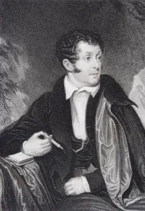 Thomas Campbell 1777 To 1844 Scottish Poet Author Of The Pleasures Of Hope Engraver Joseph Jenkins After D. Mc Clise Thomas Campbell 1777 To 1844 Scottish Poet Author Of The Pleasures Of Hope Engraver Joseph Jenkins After D. Mc Clise