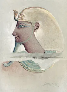 Thutmose I. Third pharaoh of 18th Egyptian dynasty. After a work by archeologist Howard Carter Thutmose I. Third pharaoh of 18th Egyptian dynasty. After a work by archeologist Howard Carter