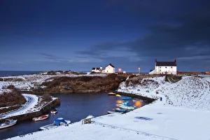 A Village On The Coast; Seaton Sluice, Northumberland, England A Village On The Coast; Seaton Sluice, Northumberland, England