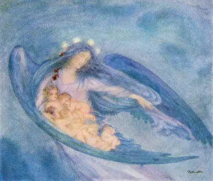 The Vision. From The Picture By Daphne Allen From The Book Princess Marie-JosA©'s Children' The Vision. From The Picture By Daphne Allen From The Book Princess Marie-JosA©'s Children'