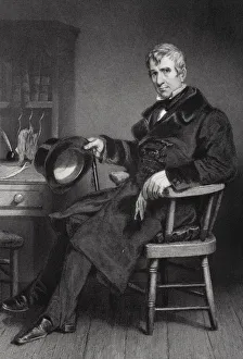 William Henry Harrison 1773 To 1841. 9Th President Of The United States. From Painting By Alonzo Chappel William Henry Harrison 1773 To 1841. 9Th President Of The United States. From Painting By Alonzo Chappel