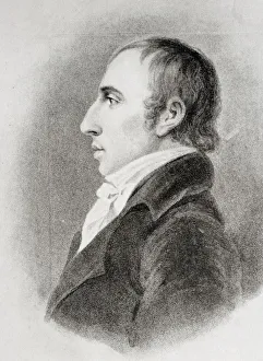 William Wordsworth, 1770-1850. English Poet. Drawn In 1798 By Hancock. From The Book The Life Of Charles Lamb Volume I William Wordsworth, 1770-1850. English Poet. Drawn In 1798 By Hancock. From The Book The Life Of Charles Lamb Volume I