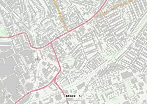 Adam Street Collection: Cardiff CF24 0 Map