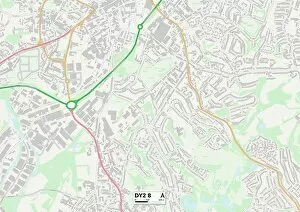 A461 Collection: Dudley DY2 8 Map