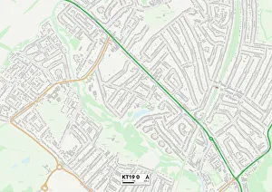 Epsom and Ewell KT19 0 Map Epsom and Ewell KT19 0 Map