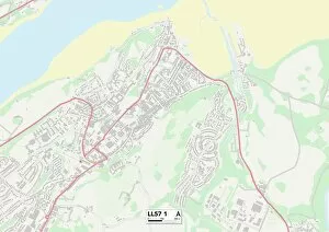 Glanrafon Collection: Gwynedd LL57 1 Map
