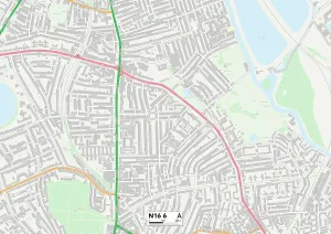 Hackney N16 6 Map Hackney N16 6 Map