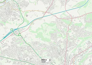 Kirklees HD2 2 Map Kirklees HD2 2 Map