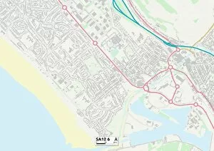Alexandra Street Collection: Neath Port Talbot SA12 6 Map