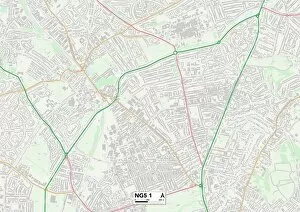 Alexandra Street Collection: Nottingham NG5 1 Map