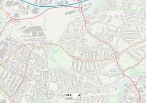 Birmingham City Centre Print A4 Map