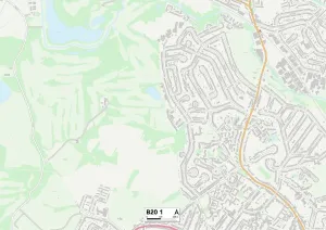 Birmingham B20 1 Postcode Sector Print Map