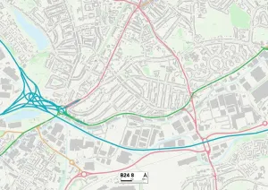 Birmingham B24 8 Print Map Sector