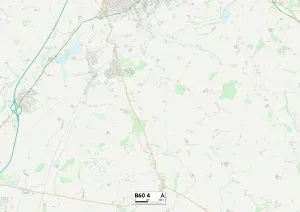 Bromsgrove B60 4 Print Map Sector
