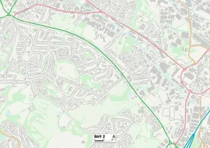 Sandwell B69 2 Postcode Sector Print Map