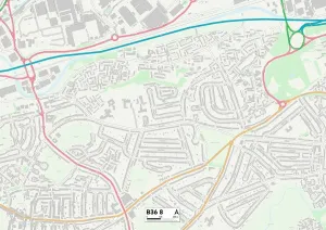 Solihull B36 8 Print Map