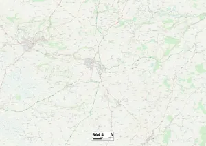Mendip BA4 4 Print Map Sector