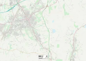 BB - Blackburn Prints: Blackburn Street Map Print