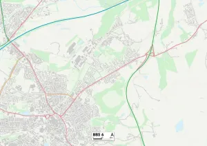 Blackburn Street Map Print