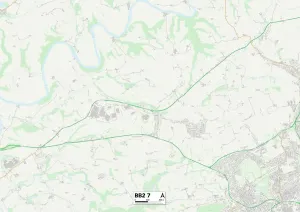 Blackburn with Darwen BB2 7 Print Map Sector
