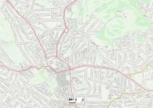 BR - Bromley Prints: Bromley BR1 3 Print Map Sector