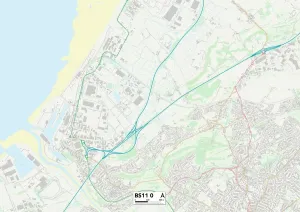 BS - Bristol Prints: Bristol BS11 0 Print Map Sector
