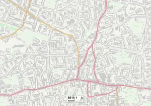 BS - Bristol Prints: Bristol BS15 1 Print Map Sector