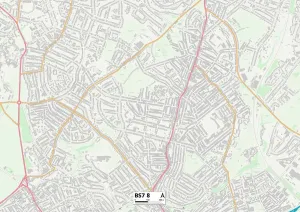 BS - Bristol Prints: Bristol BS7 8 Print Map Sector