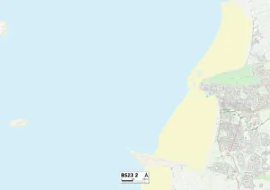 North Somerset BS23 2 Postcode Sector Print Map