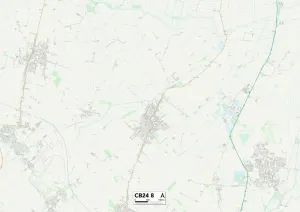 Cambridge CB24 8 Print Map Sector
