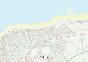 Kent CT5 2 Print Map