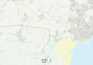 Ramsgate CT12 5 Print Map Sector
