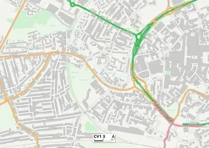 CV - Coventry Prints: Coventry CV1 3 Print Sector Map