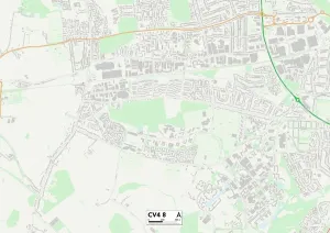 CV - Coventry Prints: Coventry CV4 8 Print Map Sector