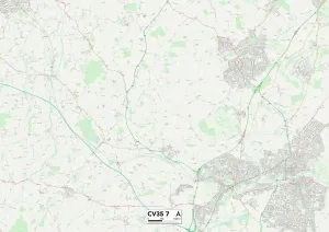 Warwick CV35 7 Print Map Sector Map