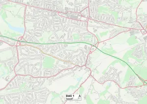 DA - Dartford Prints: Bexley DA5 1 Print Map Sector