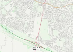 Gravesham DA11 7 Print Map Sector