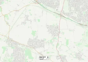 Gravesham DA13 9 Print Map Sector