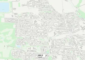 DD - Dundee Prints: Dundee DD3 9 Print Map Sector