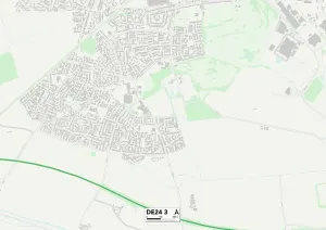 DE - Derby Prints: Derby DE24 3 Print Map
