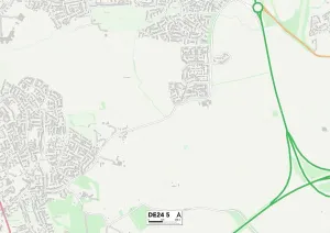 Derby DE24 5 Print Map Sector