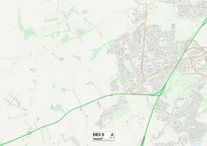 Derby DE3 0 Print Map